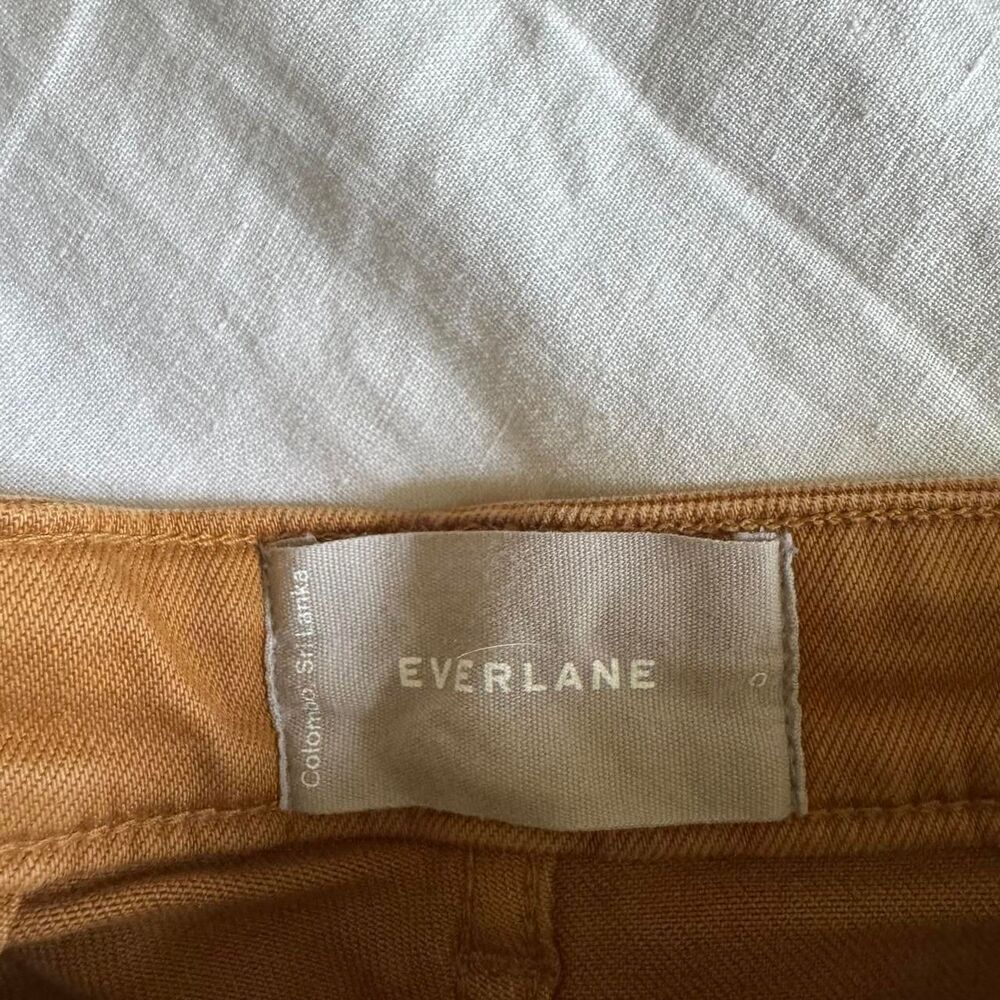 Everlane straight leg crop regular length pants size 0 - Picture 5 of 8